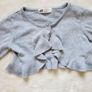 Girls crop top vest with long sleeves